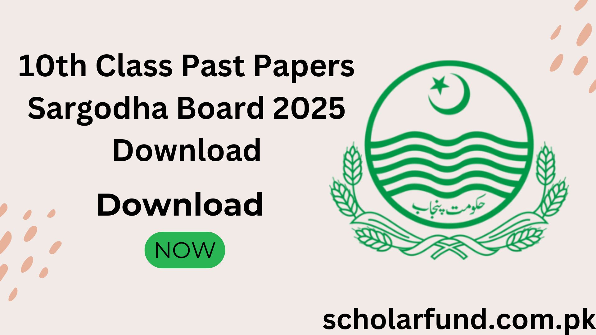 10th Class Past Papers Sargodha Board 2025 Download