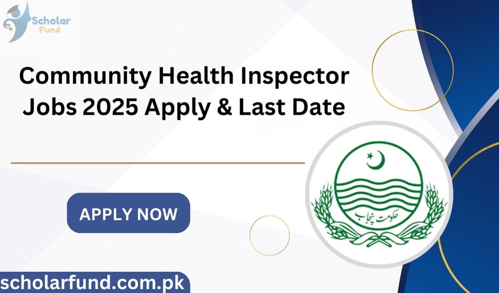 Community Health Inspector Jobs 2025 Apply & Last Date
