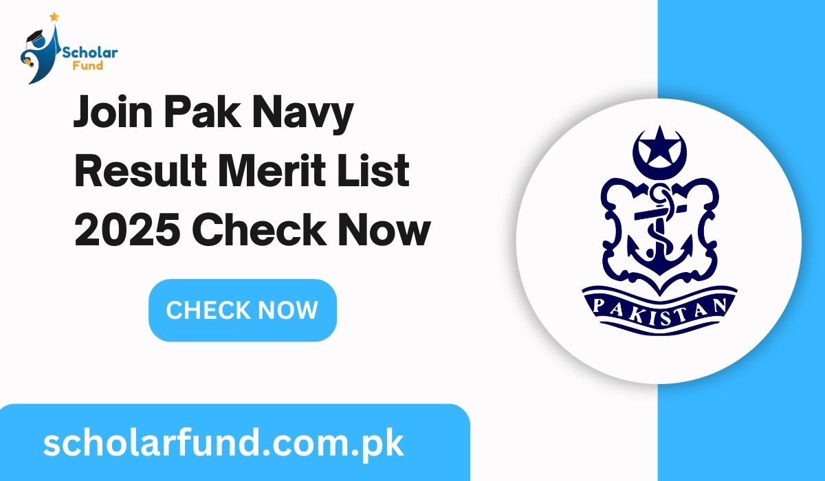Join Pak Navy Result Merit List 2025 Check Now