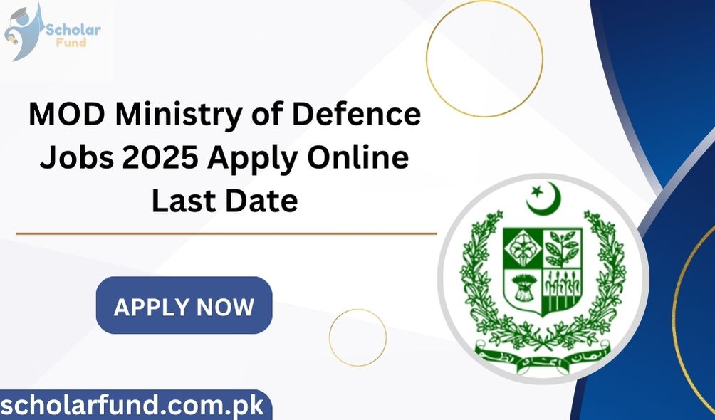 MOD Ministry of Defence Jobs 2025 Apply Online Last Date